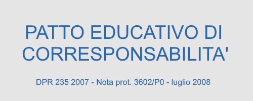 Patto Educativo
